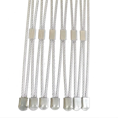 Red de seguridad de cuerda de alambre de acero inoxidable 304 Ideal para plantas de escalada