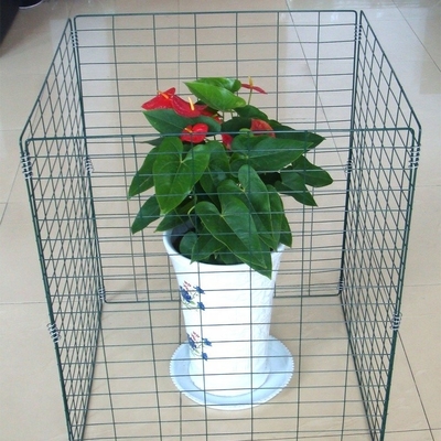 Revestimiento resistente a la corrosión y alambre de 2,0 mm / 4,0 mm hacen que el compostaje en el hogar sea fácil con el contenedor de compostaje de malla de alambre rectangular
