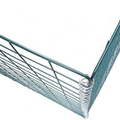 Revestimiento resistente a la corrosión y alambre de 2,0 mm / 4,0 mm hacen que el compostaje en el hogar sea fácil con el contenedor de compostaje de malla de alambre rectangular