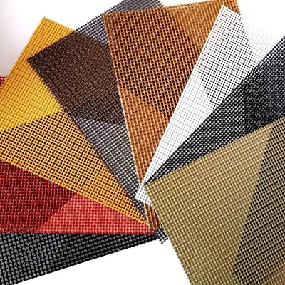 Protección inmejorable Defensa inquebrantable Protección reforzada de malla de ventanas contra robo con técnica tejida