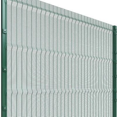 Ancho del panel de 3m PVC/en polvo revestido de visibilidad mejorada 358 valla antiascensión para la seguridad industrial