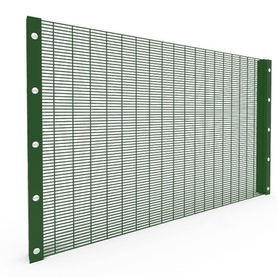 Ancho del panel de 3m PVC/en polvo revestido de visibilidad mejorada 358 valla antiascensión para la seguridad industrial