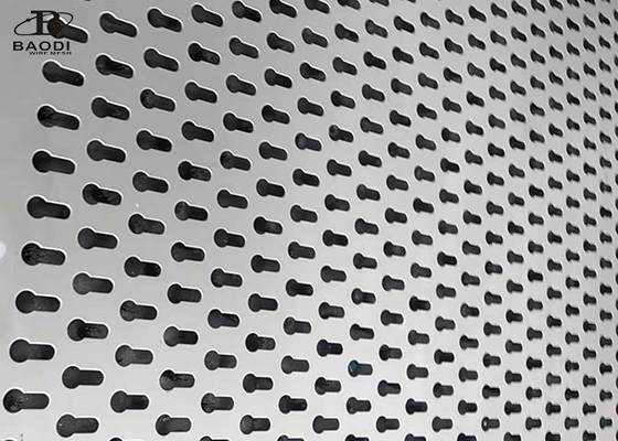 Pantalla decorativa Mesh Different Pattern perforado de aluminio