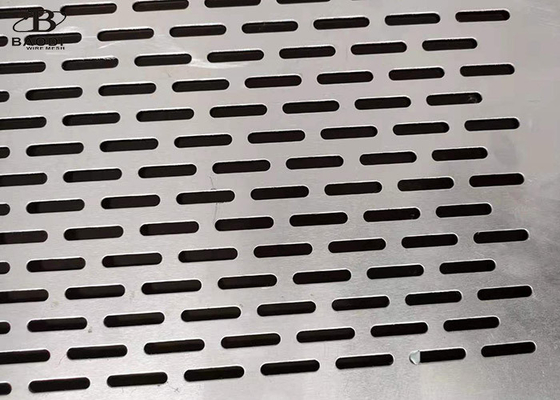 El agujero ranurado de acero galvanizado perforó el metal Mesh Long Life