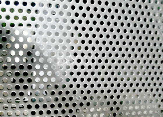 304l 316l perforó el agujero de acero inoxidable de Mesh Round 0.8m m