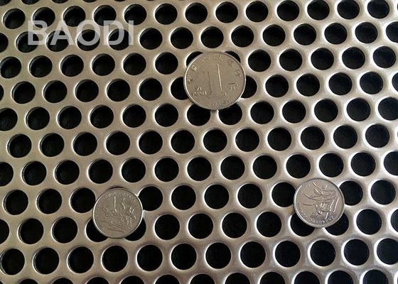 0.5m m 316L perforaron el alambre Mesh Round Screen Filter