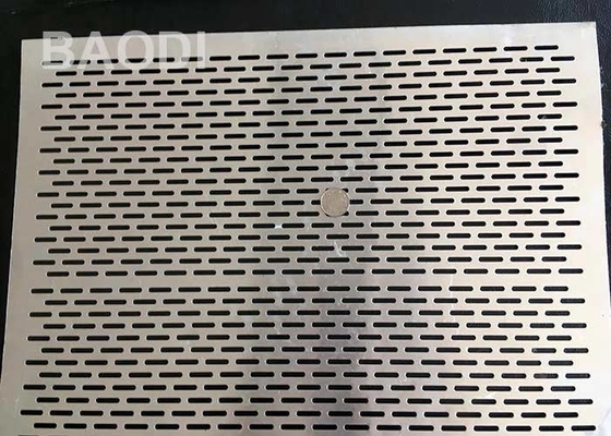 Anchura de acero inoxidable de aluminio el 1M Perforated Wire Mesh Construction Screen