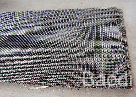 Armadura llana minera Mesh Galvanized Wire prensado