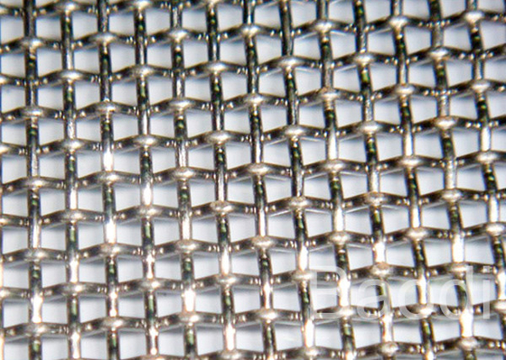 Malla de alambre prensada inoxidable decorativa constructiva de la pantalla 1.6m m