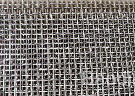 Acero tejido uso del filtro 0.4m m Dia Crimped Wire Mesh Carbon
