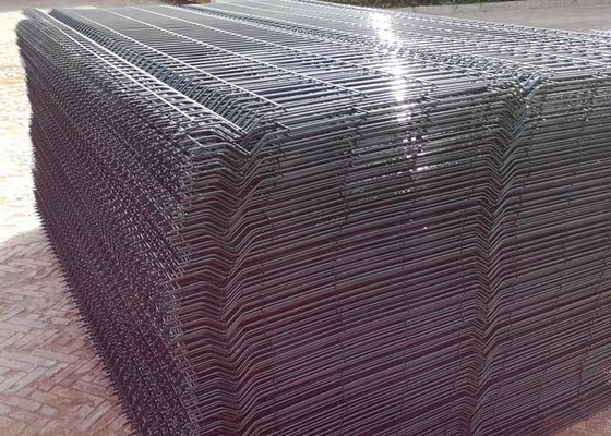 El Pvc de Mesh Security Fencing Welded Iron del alambre de 8 pies cubrió rejilla cuadrada