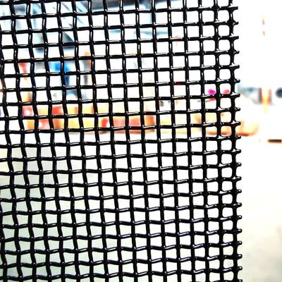 Escudo de malla de ventana con revestimiento antirrobo recubierto en polvo y longitud máxima de 31,5 m para proteger la tranquilidad