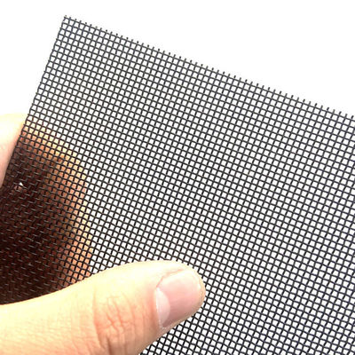Técnica tejida malla de ventana antifraude de acero inoxidable confiable y segura con superficie recubierta de polvo